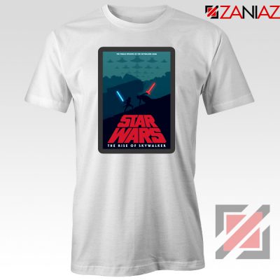 Star Wars Retro T-Shirt The Rise Of Skywalker Tee Shirt Size S-3XL White
