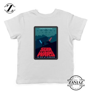 Star Wars Retro Youth T-Shirt The Rise Of Skywalker Kids Shirts White