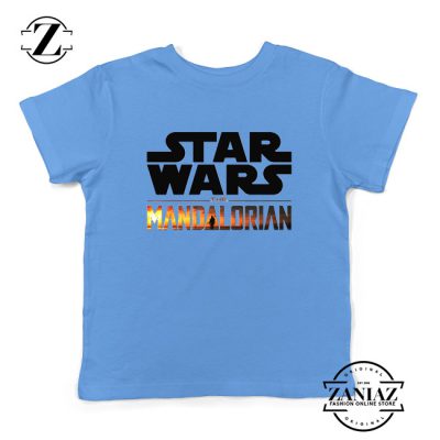 Star Wars The Mandalorian Kids Tee Shirts American TV Series Size S-XL