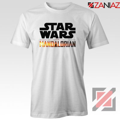 Star Wars The Mandalorian T-Shirt American TV Series T-Shirt Size S-3XL White