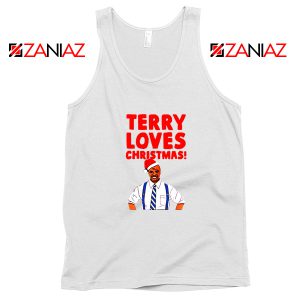 Terry Jeffords Christmas Tank Top Brooklyn Nine Nine Tank Top White