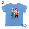 The Lump of Coal Youth T-Shirt Ugly Christmas Kids T-Shirt Light Blue