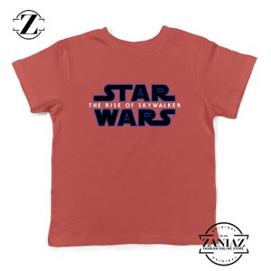 The Rise of Skywalker Movie Kids Shirts Star Wars Youth T-Shirt Red