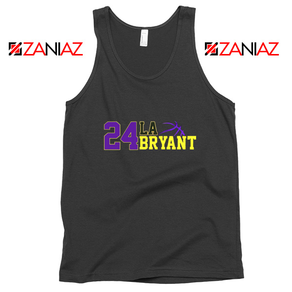 24 Lakers Kobe Bryant Tank Tops Bryant Number Change S-3XL