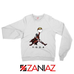 Air Jordan Sweatshirt Air Yoda The Mandalorian Sweaters S-2XL White