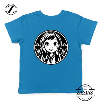 Anna Frozen Kids Tshirt Princess Disney Youth Tee Shirts S-XL
