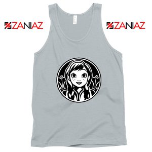 Anna Frozen Tank Top Princess Disney Tops S-3XL SIlver