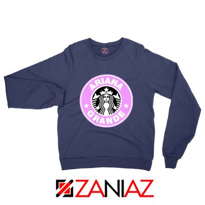 Ariana Grande Starbucks Sweatshirt Coffee Logo Sweaters S-2XL