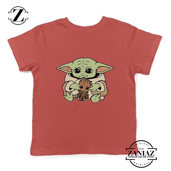 Baby Yoda Baby Groot Kids Tshirt Disney Youth Tee Shirts S-XL