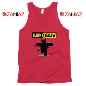 Batman Bat and Yellow Tank Top Dark Knight Film Tops