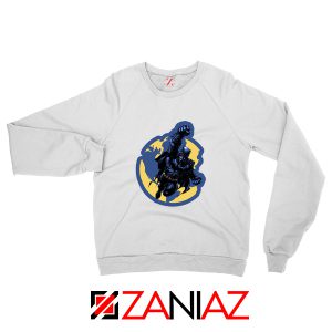 Batman Marvel White Sweatshirt