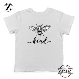 Be Kind White Kids Tshirt