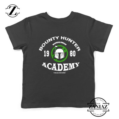 Bounty Hunter Mandalorian Kids Tee Shirt Star Wars Youth Tshirts S-XL Black