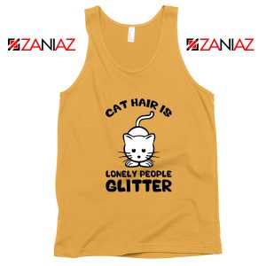 Buy Lonely People Glitter Tank Top Cat Lover Best Tank Top Size S-3XL Sunshine
