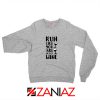 Buy Womens Running Sweatshirt Funny Gym Best Sweatshirt Size S-2XL