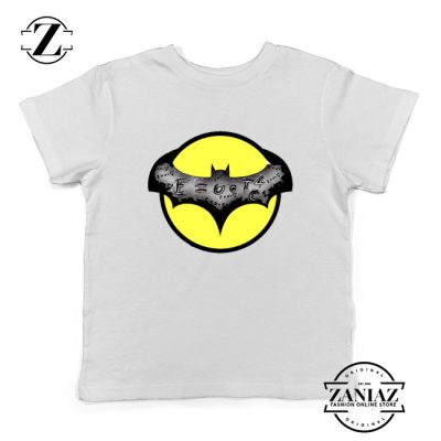 Dark Knight Graphic White Kids Tshirt