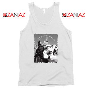 Darth Vader And Stormtrooper Tank Top Disneyland Tops S-3XL White