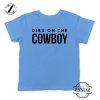 Dibs On The Cowboy Kids Tshirt Country Music Youth Tee Shirts S-XL