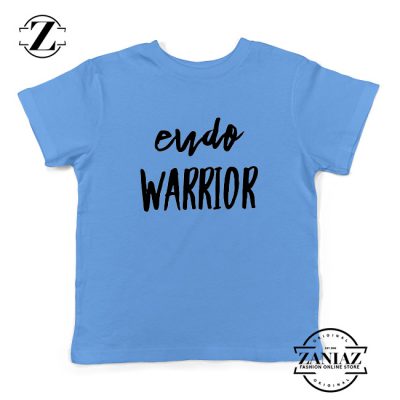 Endo Warrior Kids Tshirt Endometriosis Awareness Youth Tees