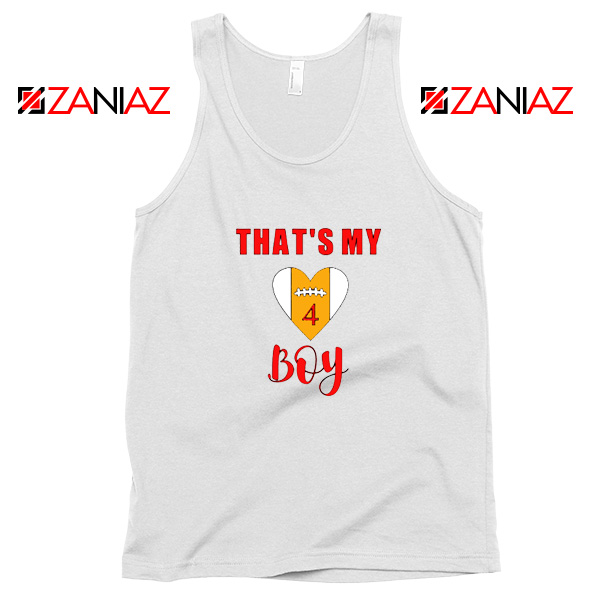 Football Tank Top for Women Football Season Tank Top Size S-3XL White