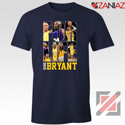 For Life LA Basketball Tshirt Kobe Bryant Tee Shirts S-3XL