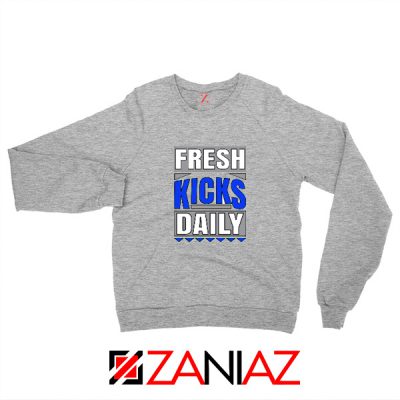 Fresh Kicks Daily Sweatshirt Sneaker Head Gift Sweatshirt Size S-2XL