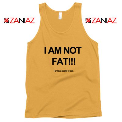 I'm Not Fat Quote Tank Top Funny Saying Best Tank Top Size S-3XL Sunshine