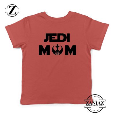 Jedi Mom Kids Tee Shirt Star Wars Universe Youth Tshirts S-XL Red