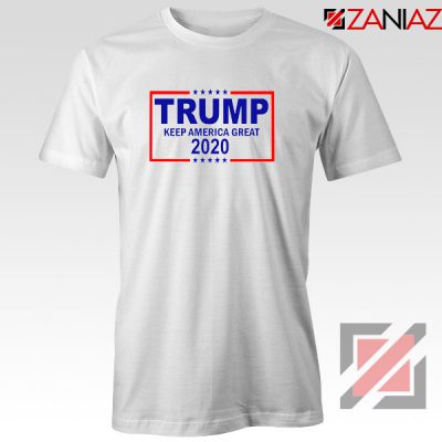 Keep America Great Tshirt Trump 2020 Tee Shirts S-3XL White