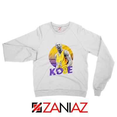 Kobe Bryant Basketball White Sweater
