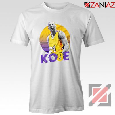 Kobe Bryant Basketball White Tshirt