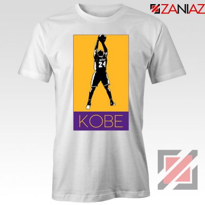 Kobe Los Angeles Lakers White Tshirt