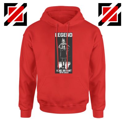 Legend Kobe Bryant Red Hoodie