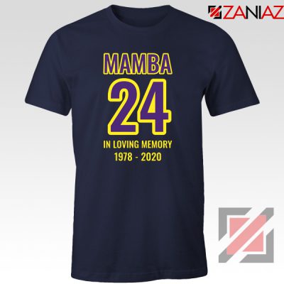 Mamba 24 Kobe Tee Shirts Kobe Bryant Los Angeles Lakers
