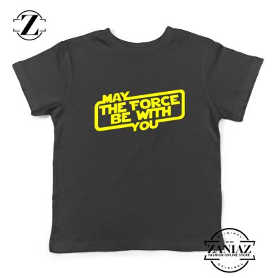 May The Force Be With You Kids Tshirt Obi Wan Kenobi Youth Tee Shirts