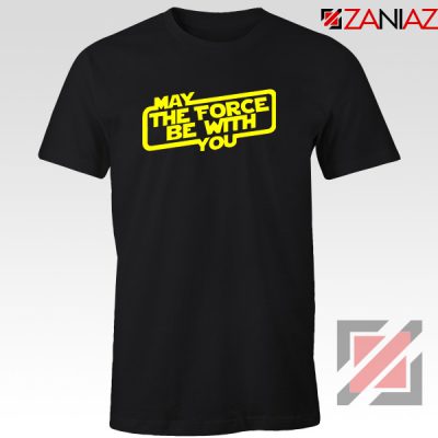 May The Force Be With You Tee Shirt Obi Wan Kenobi Tshirts S-3XL Black