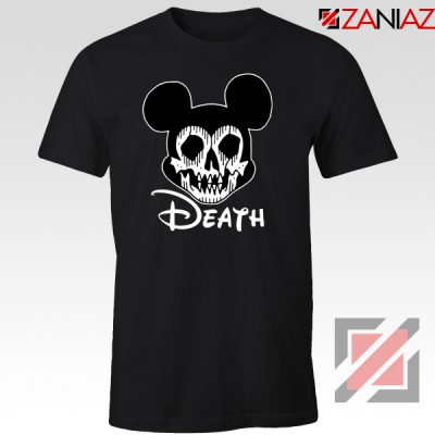 Mickey Disney Parody Tshirt Disney Halloween Tee Shirts S-3XL Black