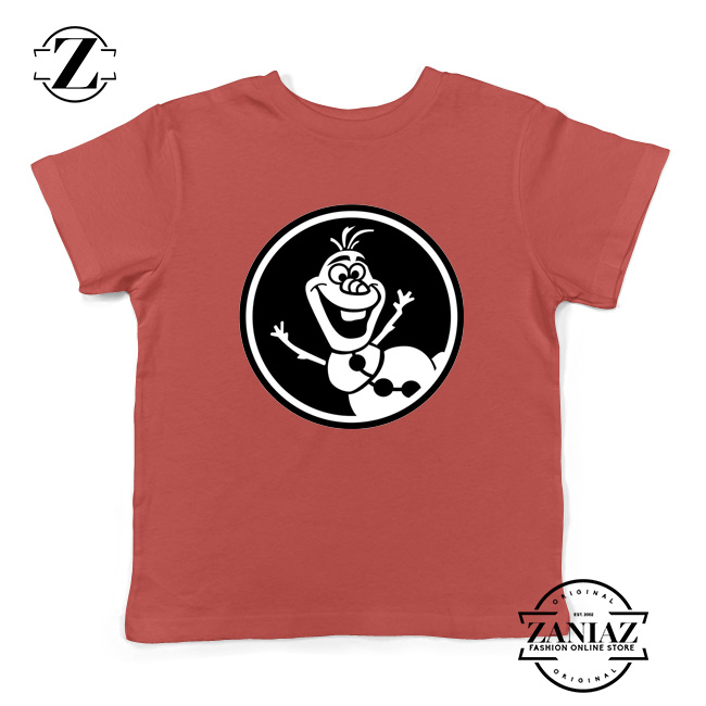 Olaf Disney Youth Tshirt Disney Characters Kids Tees S-XL Red