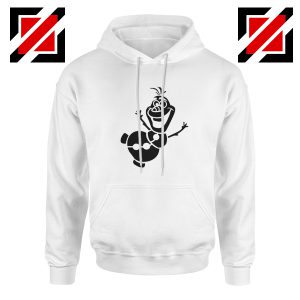 Olaf Snowman Hoodie Disney Frozen Hoodies S-2XL White