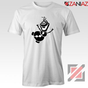 Olaf Snowman Tshirt Disney Frozen Tee Shirts S-3XL White