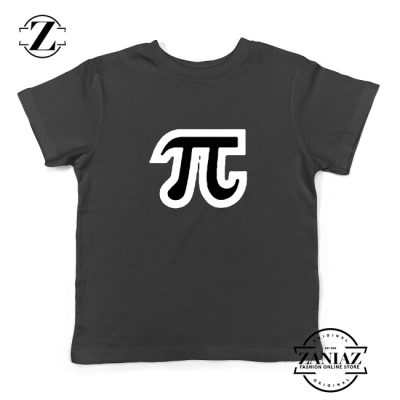 Pi Day Youth Tee Shirt Math Teacher Day Gift Kids Tshirts S-XL Black