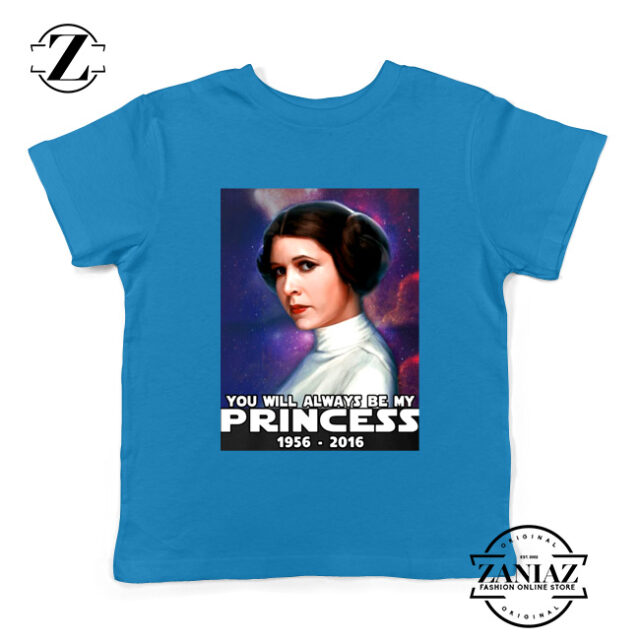 Princess Carrie Fisher Kids Tee Shirt