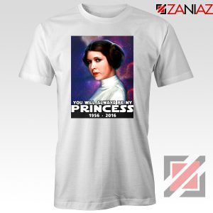 Princess Carrie Fisher Tshirt Star Wars Films Tee Shirts S-3XL White