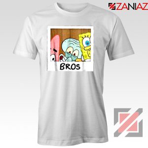 Spongebob Squarepants BROS White Tshirt