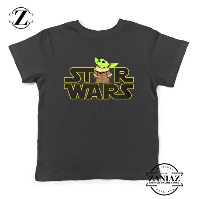 Star Wars Baby Yoda Kids Tshirt The Rise Of Skywalker Youth Tee Shirts Black