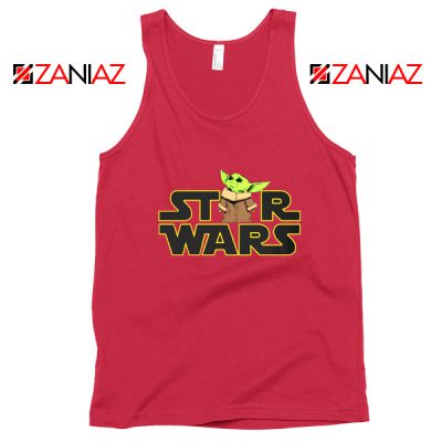 Star Wars Baby Yoda Tank Top The Rise Of Skywalker Tops S-3XL Red