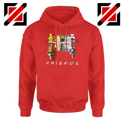Star Wars Characters Hoodie FRIENDS Water Reflections Hoodies S-2XL Red