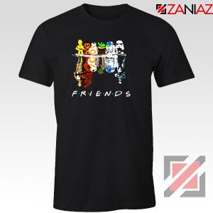 Star Wars Characters Tshirt FRIENDS Water Reflections Tee Shirts S-3XL Black
