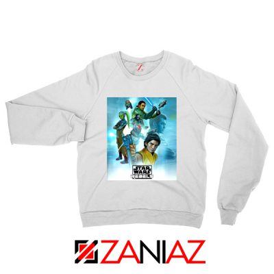 Star Wars Rebels Sweatshirt Star Wars Season 4 Sweaters S-2XL White