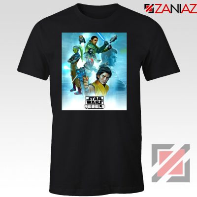 Star Wars Rebels Tshirt Star Wars Season 4 Tee Shirts S-3XL Black